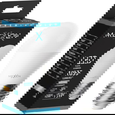 Mexen Nova LED крушка E27, G45, 10W, Студена - 6500K, 1055 lm - L101-E27-1065-01