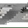 Mexen Elis Rimless тоалетна чиния с бавно падащ тънък капак, дуропласт, бял гланц - 30910700