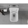 Mexen Elis WC чиния Rimless с тънка забавено падаща седалка, дуропласт, бял
