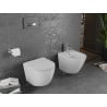 Mexen Lena Rimless WC купа с тънка седалка със забавено падане, дуропласт, бял гланц - 30220300