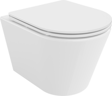 Mexen Rico тоалетна чиния Rimless с бавно затваряща се тънка седалка,