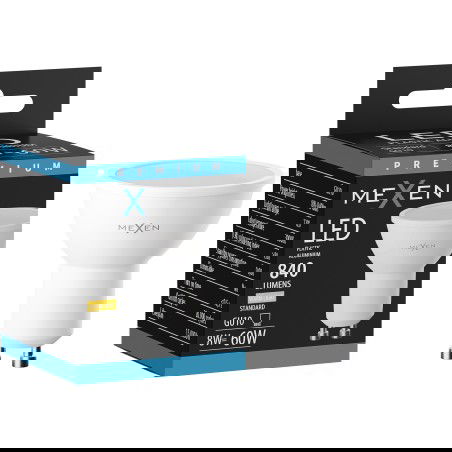 Mexen Nova LED крушка GU10, 8W, Топла - 3000K, 840 lm - L108-GU10-0830-01