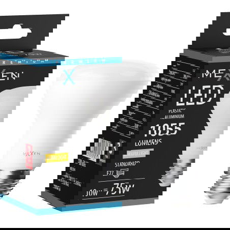 Mexen Nova LED крушка E27, R63, 12W, Топла - 3000K, 1260 lm - L104-E27-1230-01