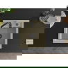 Mexen Vito гранитна мивка 1-коморна 520 x 490 мм, бежова, черен сифón - 6503521000-69-B