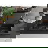 Мексен Марио гранитна мивка 2-коморна 820 x 436 мм, черна, черен сифон - 6504822000-77-B