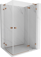 Mexen Lunar L Душ кабина Duo с отваряща се врата, дясна 75 x 70 см, прозрачна,
