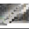 Mexen Mist-B душ кабина с панти 80 x 80 см, прозрачна, злато мат - 8A2T-080-080-55-00