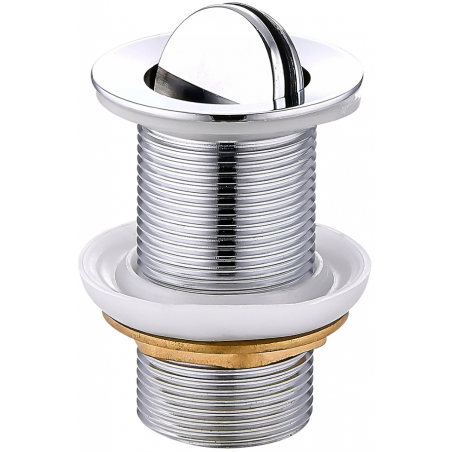 Mexen въртяща се щепсел щрак, хром - 79913-00