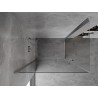Mexen Mist-B Дуо кабина за душ с панти 95 x 90 см, прозрачна, хром - 8A2-095-090-01-00