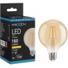Mexen Vintis LED крушка с нажежаема жичка E27, G95, 2W, Топла - 2200K, 180 lm, кехлибар