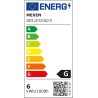Mexen Vintis LED филаментна крушка E27, G95, 6W, Топла - 2200K, 450 lm, димна - L157-E27-0622-70