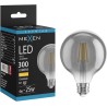 Mexen Vintis LED нажежаема крушка E27, G95, 4W, Топло - 2700K, 300 lm, димна - L157-E27-0427-70