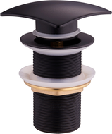 Mexen квадратен клик-клак стопер, черен - 79916-70