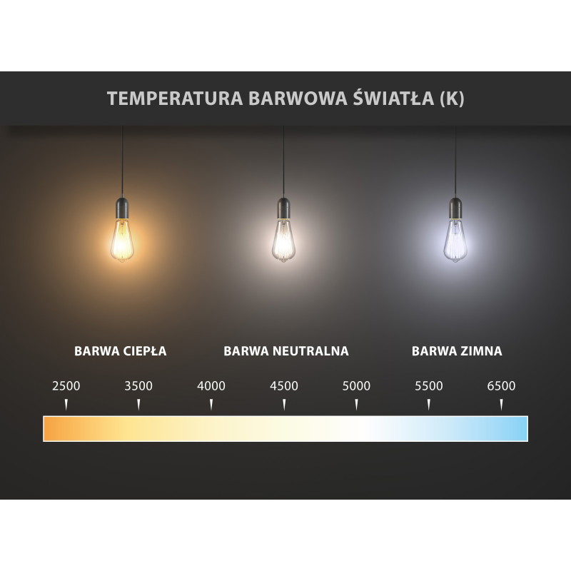 Mexen Vintis LED нажежаема жичка крушка E27, ST64, 8W, Топла - 2200K, 600 lm, дим - L152-E27-0822-70