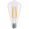Mexen Vintis LED филамент крушка E27, ST64, 10W, Топло - 2200K, 1320 lm, прозрачна