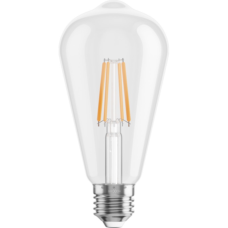 Mexen Vintis LED нажежаема жичка E27, ST64, 4W, Топло - 2700K, 470 lm, прозрачно - L152-E27-0427-00