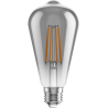 Mexen Vintis LED филаментна крушка E27, ST64, 8W, Топла - 2700K, 680 lm, опушена - L152-E27-0827-70