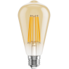 Mexen Vintis LED крушка с нажежаема жичка E27, ST64, 10W, Топла - 2700K, 910 lm, кехлибар