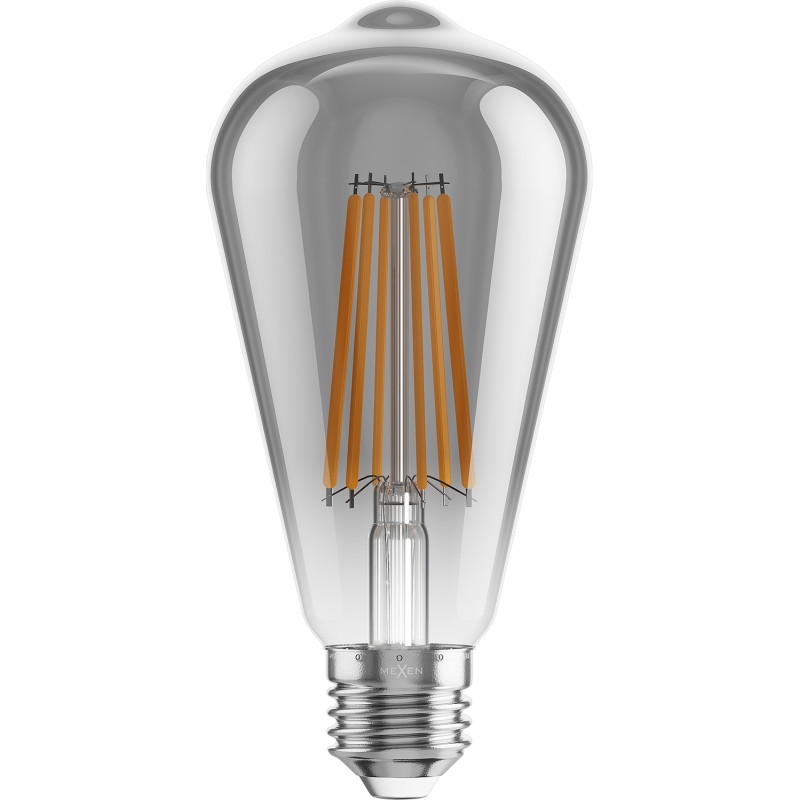 Mexen Vintis LED нажежаема жичка E27, ST64, 10W, Топло - 2700K, 780 lm, пушечен - L152-E27-1027-70