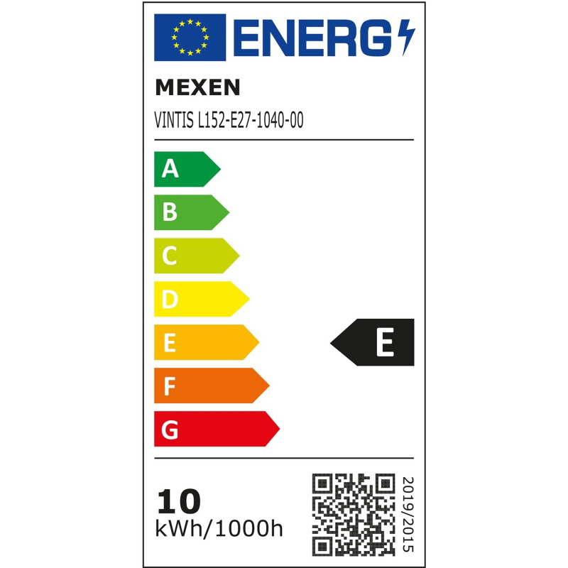 Mexen Vintis LED E27 филамент крушка, ST64, 10W, Неутрална - 4000K, 1320 lm, прозрачно