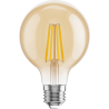 Mexen Vintis LED филаментна крушка E27, G80, 8W, Топла - 2200K, 750 lm, кехлибар - L155-E27-0822-50