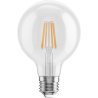 Mexen Vintis LED крушка с нишкова жичка E27, G80, 4W, топла - 2700K, 470 lm, прозрачна