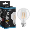 Mexen Vintis LED крушка с нажежаема жичка E27, G80, 8W, Топла - 2700K, 1055 lm, прозрачна