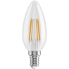 Mexen Vintis Филаментна LED крушка E14, C35, 4W, Топла - 2700K, 470 lm, прозрачна