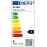 Mexen Vintis LED крушка с нажежаема спирала E27, ST64, 6W, Топла - 2700K, 530 lm, кехлибар