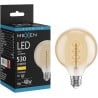 Mexen Vintis Крушка с нажежаема спирала LED E27, G95, 6W, Топла - 2700K, 530 lm, кехлибар