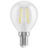 Mexen Vintis Филаментна LED крушка E14, G45, 2W, Неутрална - 4000K, 240 lm, прозрачна