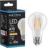 Mexen Vintis LED крушка филaмент E27, A60, 4W, Топла - 2200K, 470 lm, прозрачен - L150-E27-0422-00