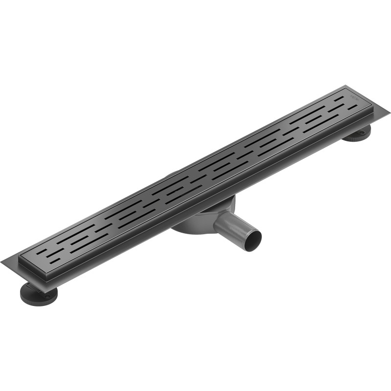 Mexen Flat 360° M01 въртящ се линеен сифон 50 см, матиран сив - 1E20050-40