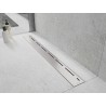 Mexen Flat M03 маскировка за линейно оттичане 50 см, инокс - 1022050