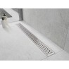 Mexen Flat M08 маскировка за линеен сифон 70 см, инокс - 1025070
