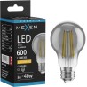 Mexen Vintis LED нажежаема крушка E27, A60, 8W, Топла - 2200K, 600 lm, опушена - L150-E27-0822-70