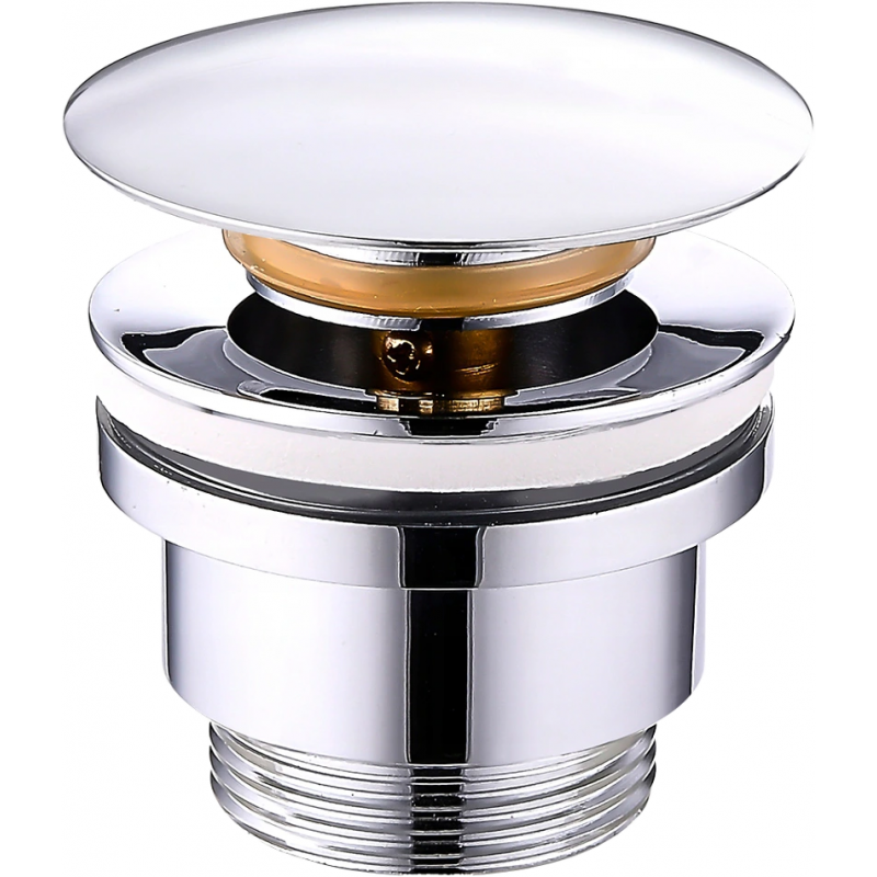 Mexen универсална щепсела клик-клак, хром - 79930-00