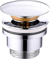 Mexen универсална щепсела клик-клак, хром - 79930-00