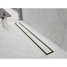 Mexen Flat 360° M13 въртящ се линеен сифон 2в1 50 см, златист мат - 1A10050-40