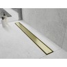 Mexen Flat 360° M13 ротационен линеен сифон 2в1 100 см, златен матов - 1A10100-40