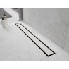 Mexen Flat 360° M13 въртящ се линеен сифон 2в1 70 см, четкана мед - 1C10070-40