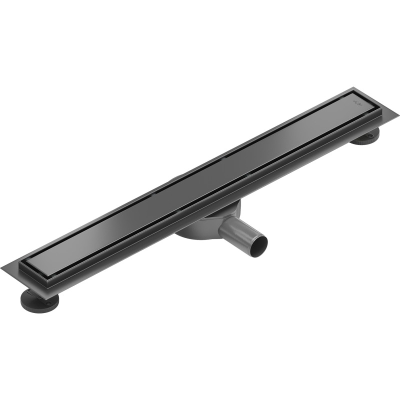 Mexen Flat 360° M13 въртящ се линеен отвод 2в1 50 см, матиран в цвят gun gray - 1E10050-40