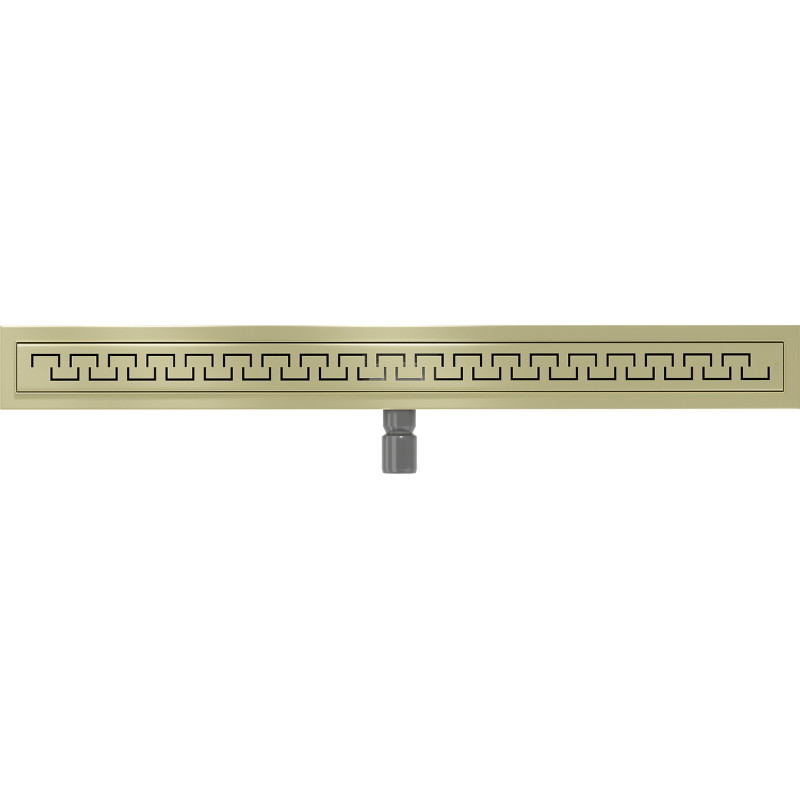 Mexen Flat M15 линеен сифон 90 cm, златисто четкан - 1A24090-15