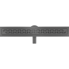 Mexen Flat 360° M15 въртящ се линеен сифон 70 см, четкан в цвят gun gray - 1E24070-40