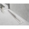 Mexen Flat Линеен сифон M18, 80 см, инокс - 1023080-15