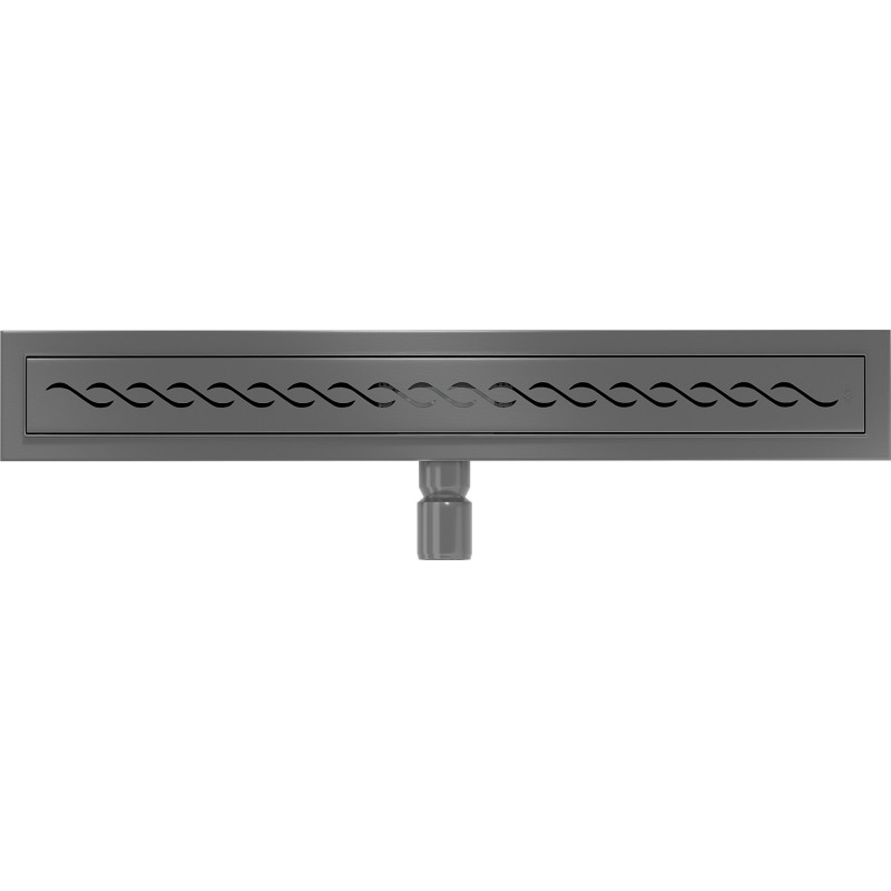 Mexen Flat Линеен сифон M18, 60 cm, четкано сиво - 1E23060-15