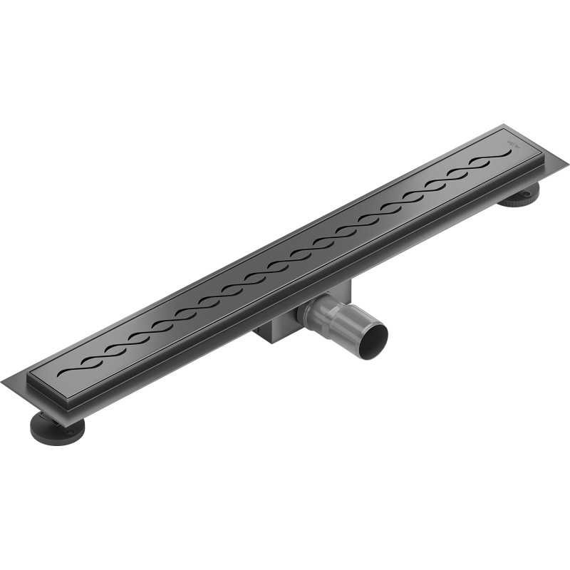 Mexen Flat Линеен сифон M18 70 см, полиран сив металик - 1E23070-15