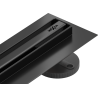 Mexen Flat 360° Slim линеен въртящ се трап 50 см, черен - 1741050