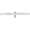 Mexen Flat 360° Slim линеен въртящ се сифон 130 см, бял - 1241130