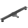 Mexen Flat 360° Slim линеен въртящ се сифон 70 см, оръжеен сив мат - 1E41070